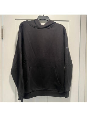 Wear It To Heart Black Driver Relaxed Hoodie - Size Men’s M or Woman’s L